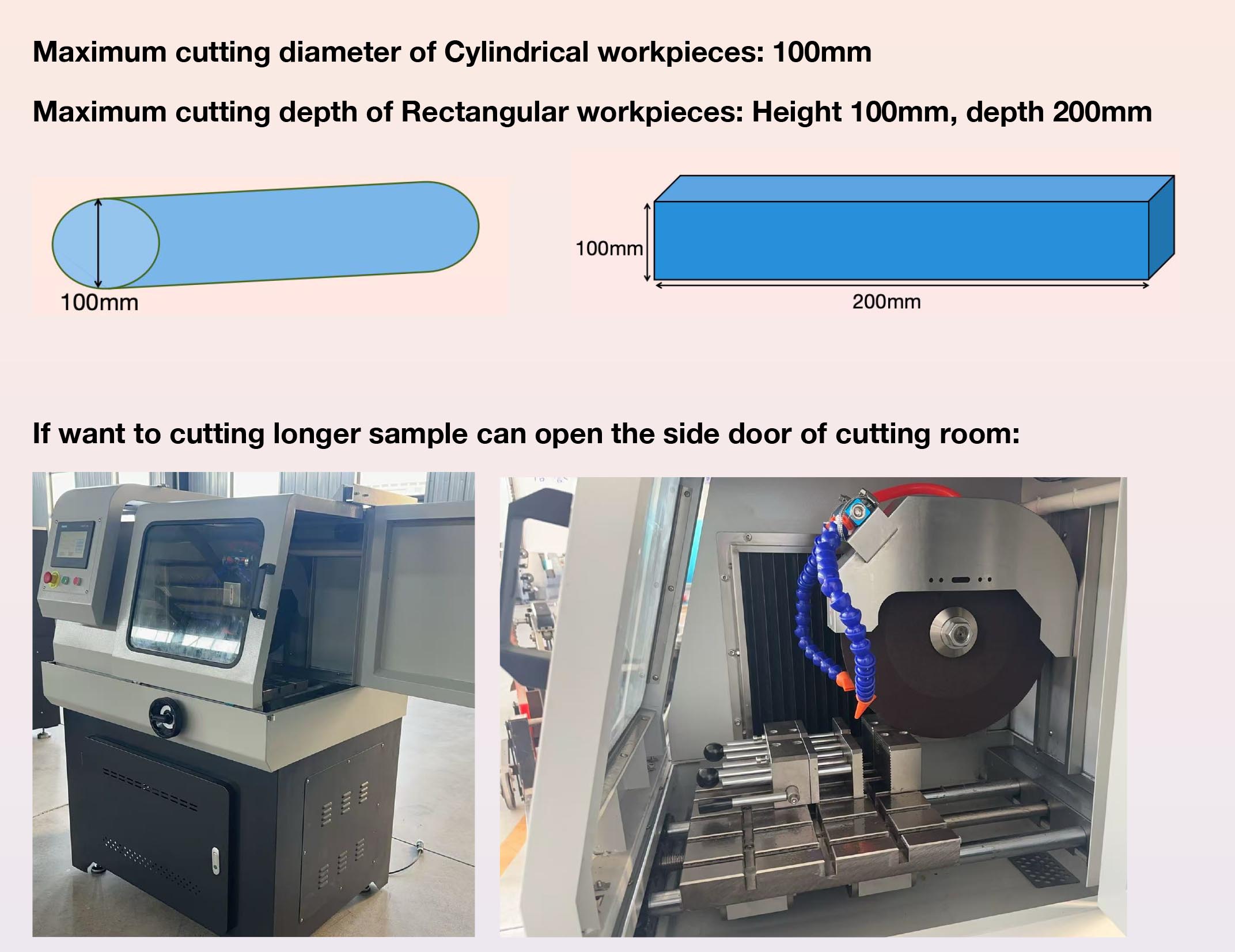 Metalurjik &Ouml;rnek Kesme Aracı