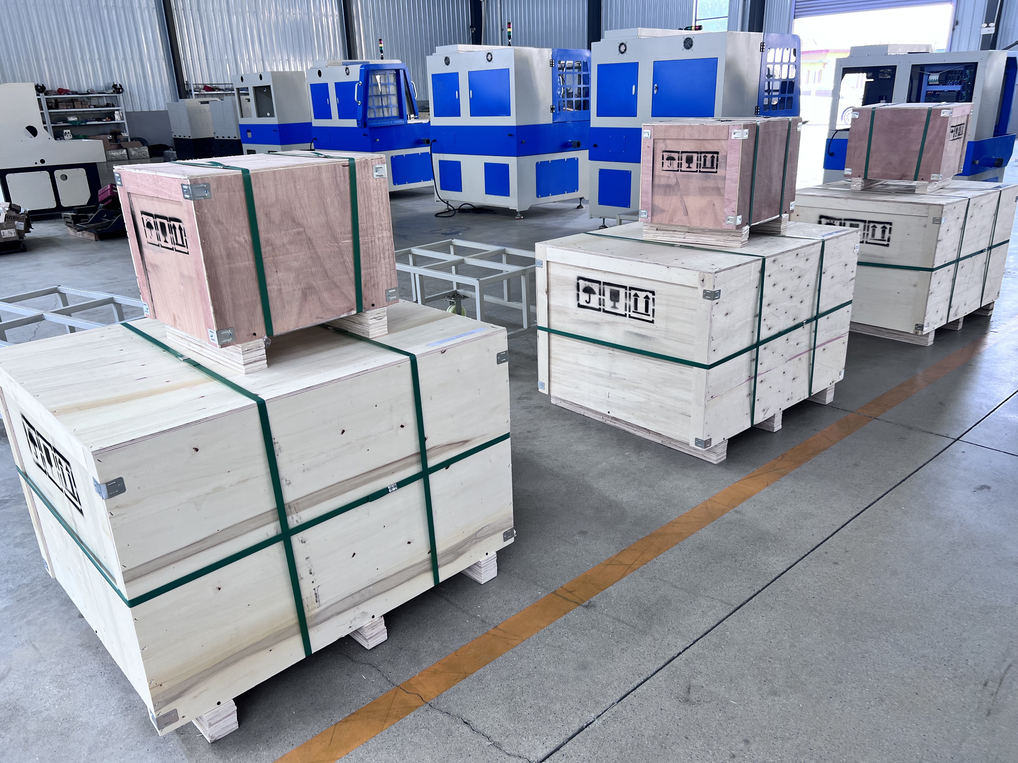 Metalografik aşındırıcı kesme makinesi paketleme