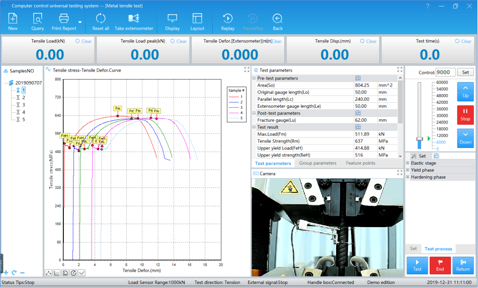 hidrolik evrensel test makinesi