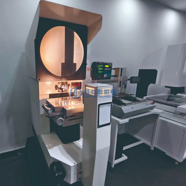 Hassas Yatay Profil Projektör Yüksek Doğruluk Ölçümü EYP-200H / 250H Optik Karşılaştırıcı