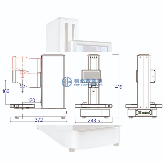 Tam Otomatik Shore Sertlik Ölçme Cihazı A D OO Durometre