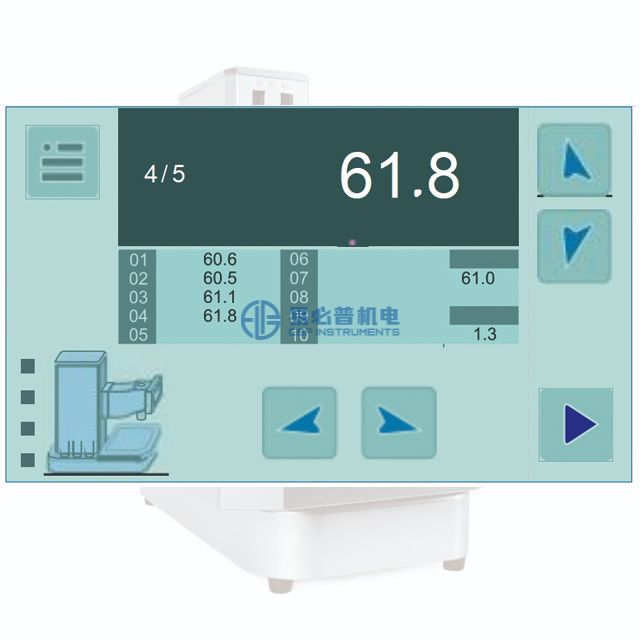 Tam Otomatik Shore Sertlik Ölçme Cihazı A D OO Durometre
