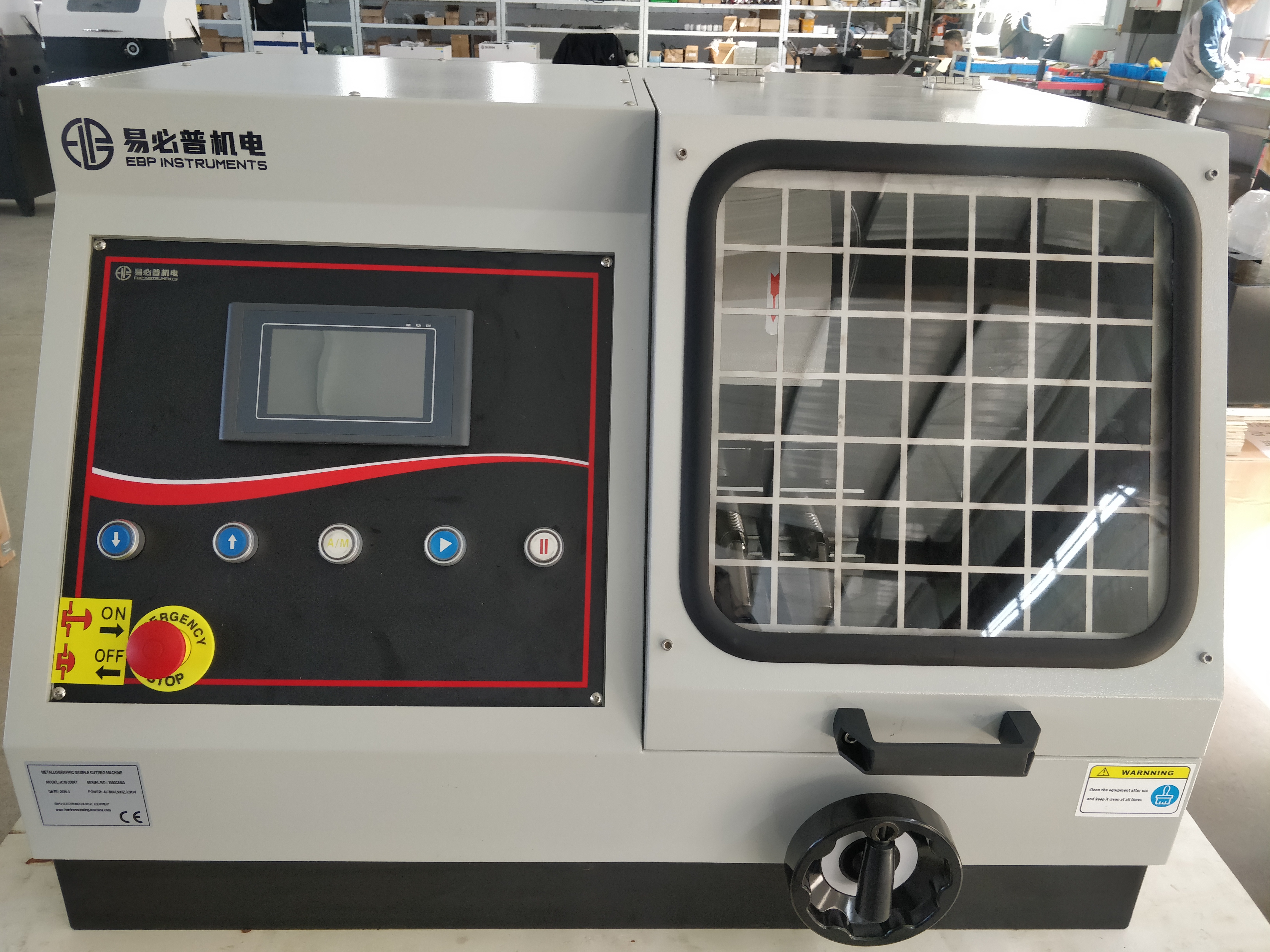 metalografik aşındırıcı kesme makinesi