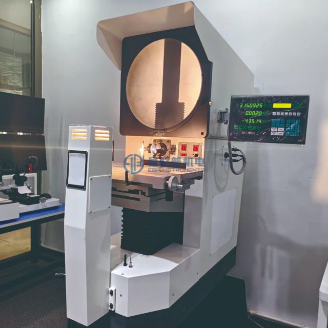 Hassas Yatay Profil Projektör Yüksek Doğruluk Ölçümü EYP-200H / 250H Optik Karşılaştırıcı