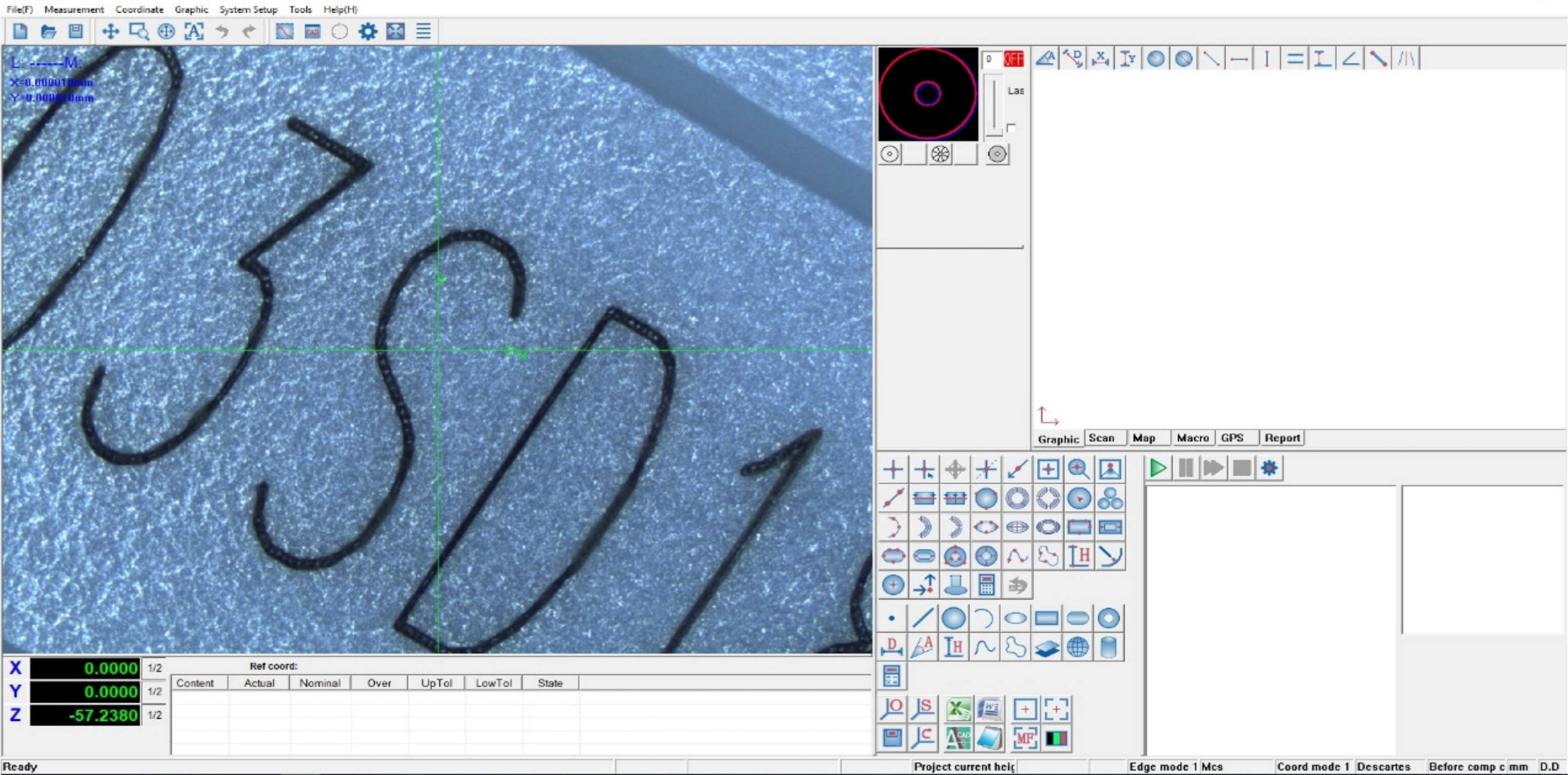 3D video &ouml;l&ccedil;&uuml;m sistemi