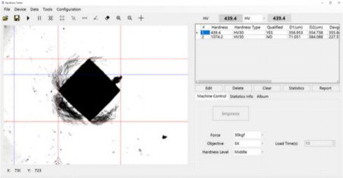 Vickers Sertlik Testi